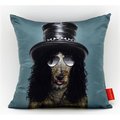 Empire Art Direct Empire Art Direct PRP-PR023-1818 Gnash Pillow Pets Rock Faux Silk Decorative Pillow PRP-PR023-1818